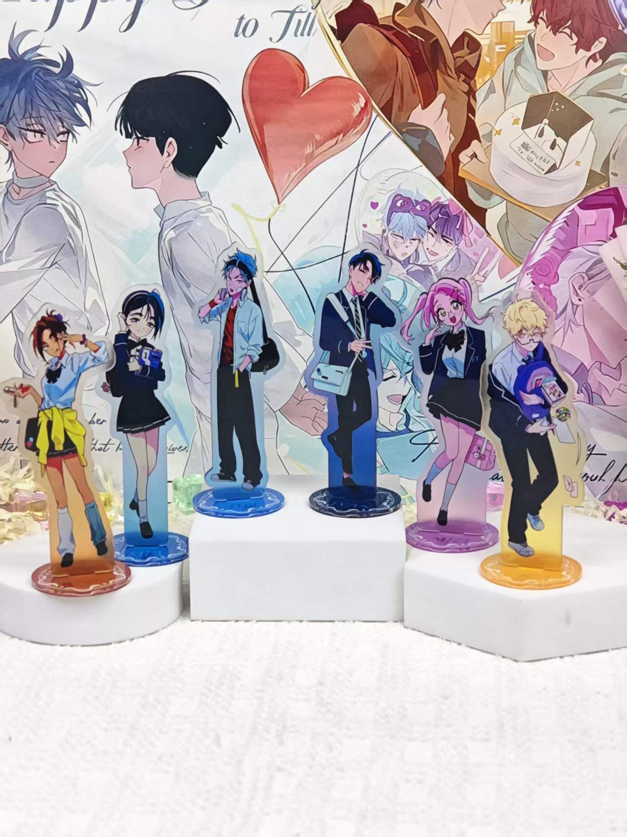 Figma Stand Set - Ensemble de supports en acrylique Alien