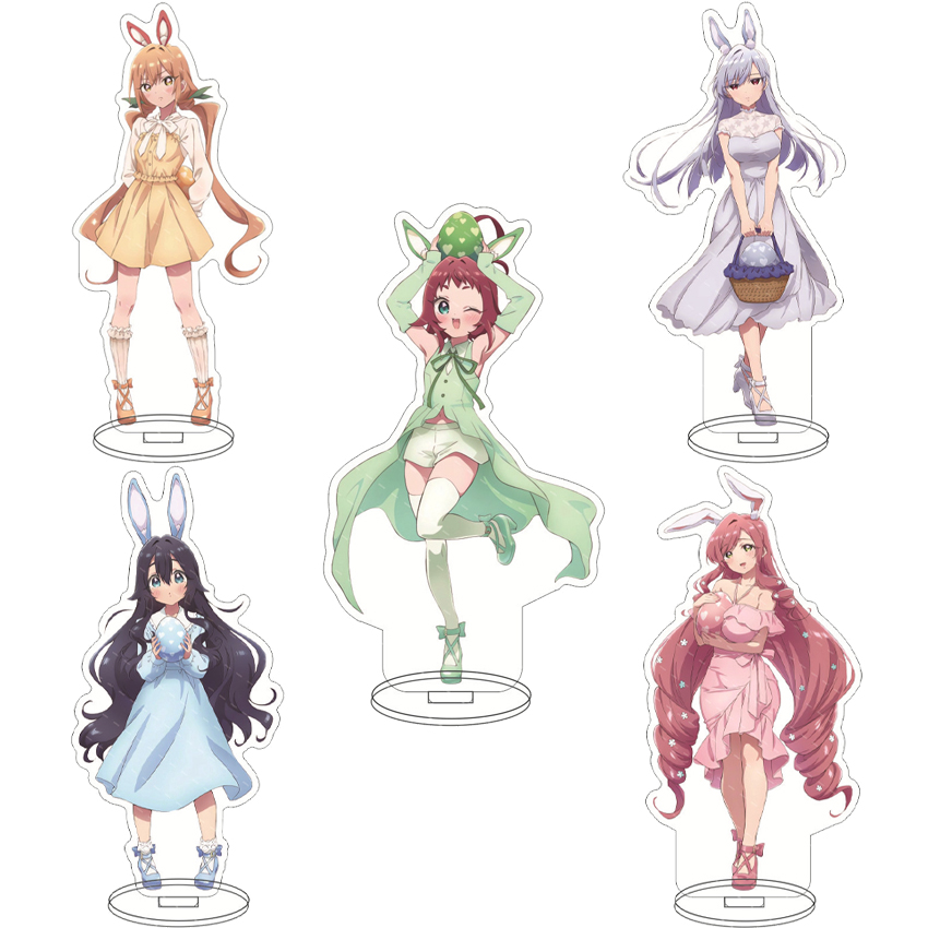 Figma Stand Set - 16CM Figurine en acrylique de Hahari