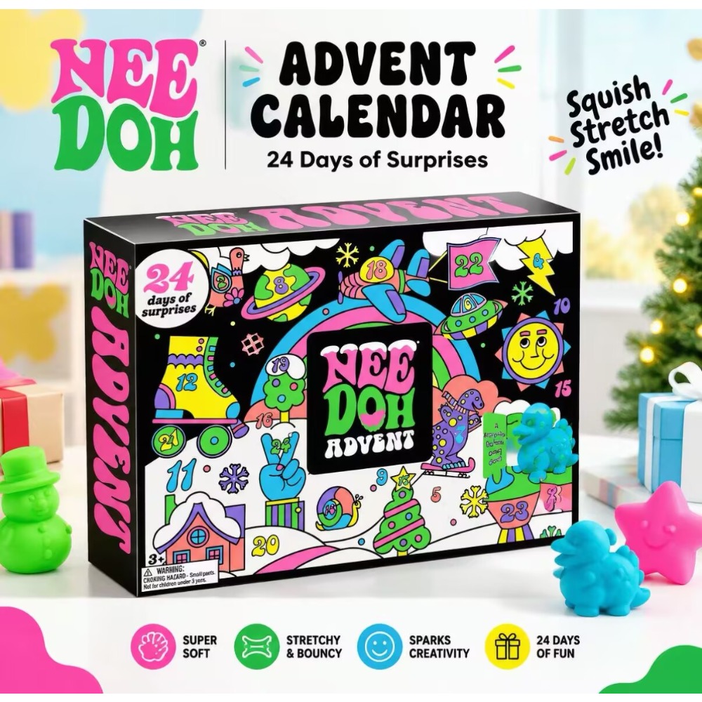 Fidget Cube Original - Calendrier de l'avent de Noël 2026,