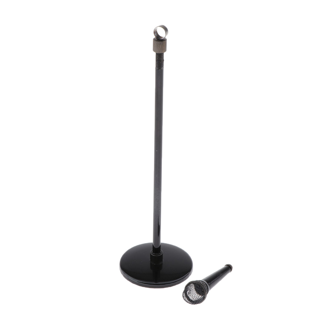 Modèle de microphone miniature - Action Figure Stand avis et prix