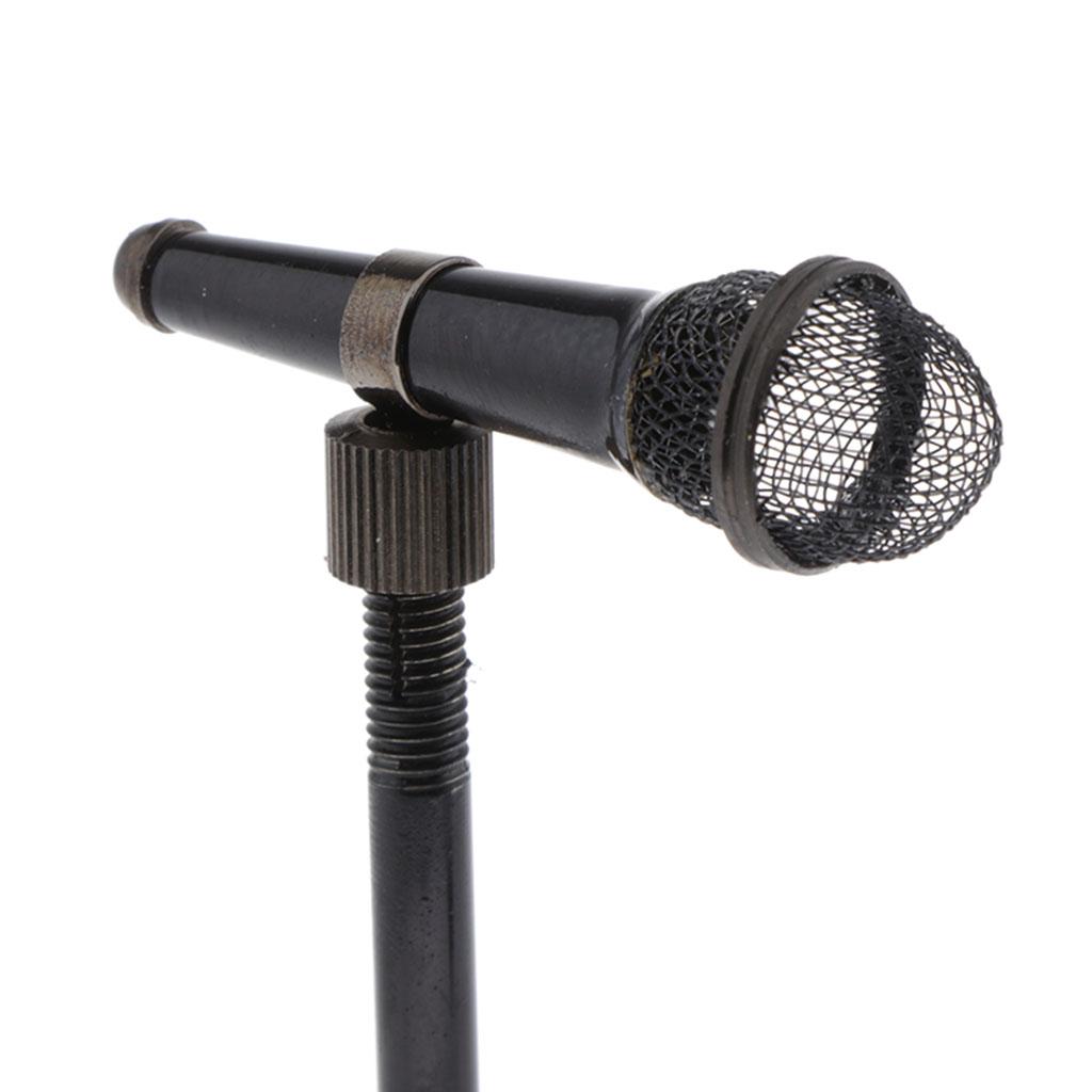 Modèle de microphone miniature - Action Figure Stand avis et prix